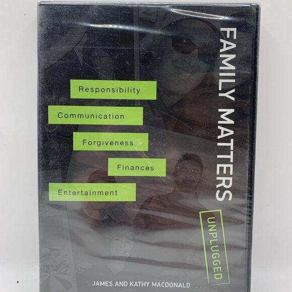 Family Matters Unplugged DVD By James & Kathy MacDonald - Picture 1 of 2